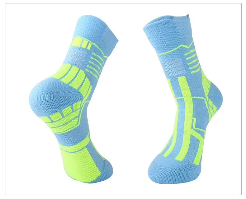 Новые полосатые велосипедные носки высокого качества профессиональные