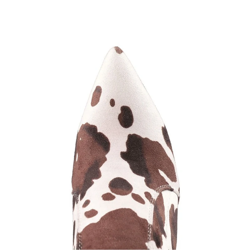 

ORCHALISA Sexy Winter Spring Elastic Over The Knee Boots Women 12cm Thin High Heels Thigh Strecthed Fabric Ladies Party Shoes