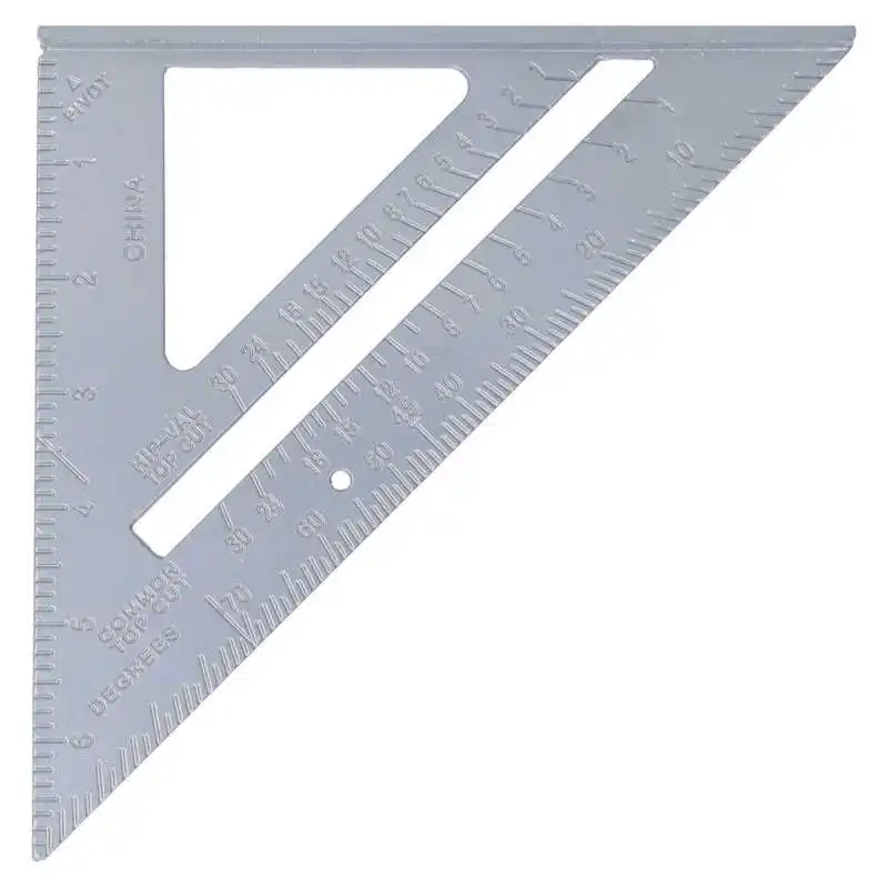 

Woodworking Angle Ruler Triangle Ruler Wear Resistance for Woodworking Craft Manufacturing for Angle Measurement