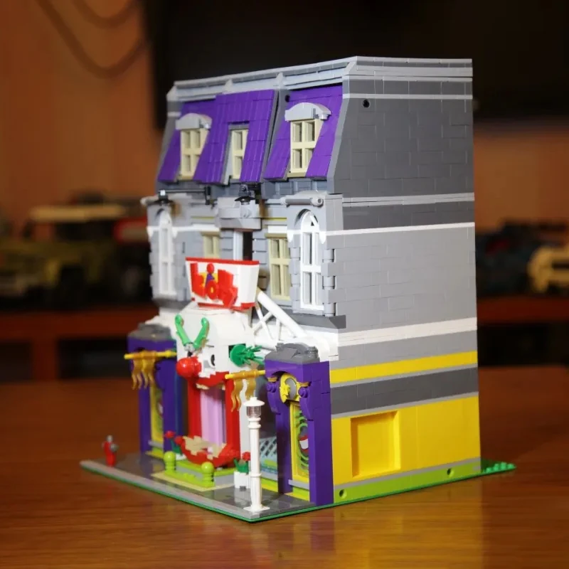 UG-10181 эксперт городская улица вид серии MOC Joker Park Сборная модель строительные