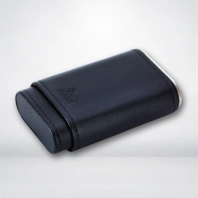 Чехол с Отделом для сигарет из кожи кедрового дерева портативный трех частей