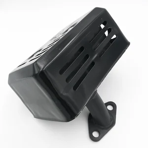1 шт., прочный глушитель выхлопных газов, подходит для Honda GX120, GX160, GX200, 168F, генератор двигателя, водяной насос, наборы запчастей