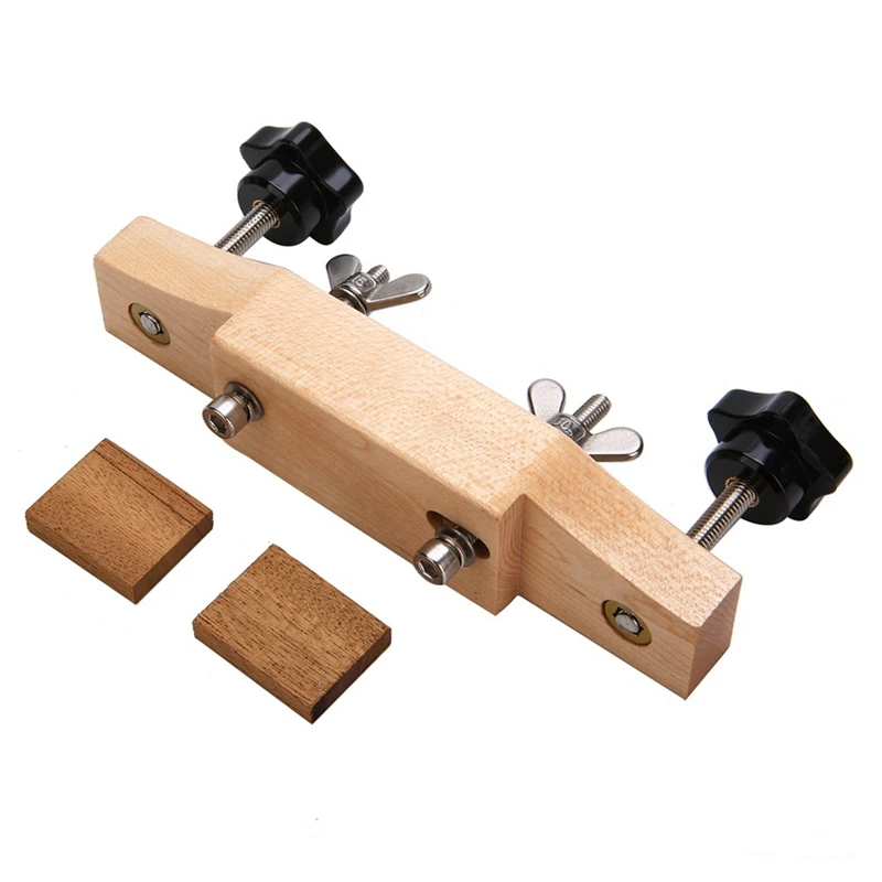 

Solid Maple Guitar Bridge Clamp Easy Installation and Operation Guitar Bridge Guitar Clip Luthier Repair Tool