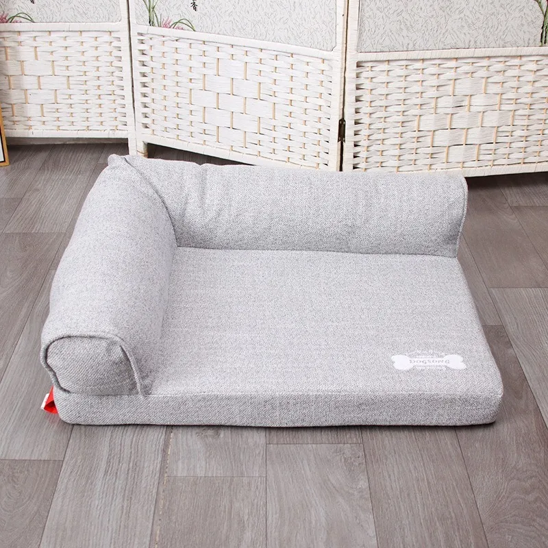 

Fashionable luxury dog blanket pet bed Removable Washable Waterproof Pet Mattress Sofa Big Dog Bed Thick Blanket Beds & Sofas