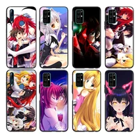 high school dxd anime silicone cover for huawei honor 30i 30s 30 20s 20 v20 10i 10x 10 9a 9s 9c 9x pro lite phone case