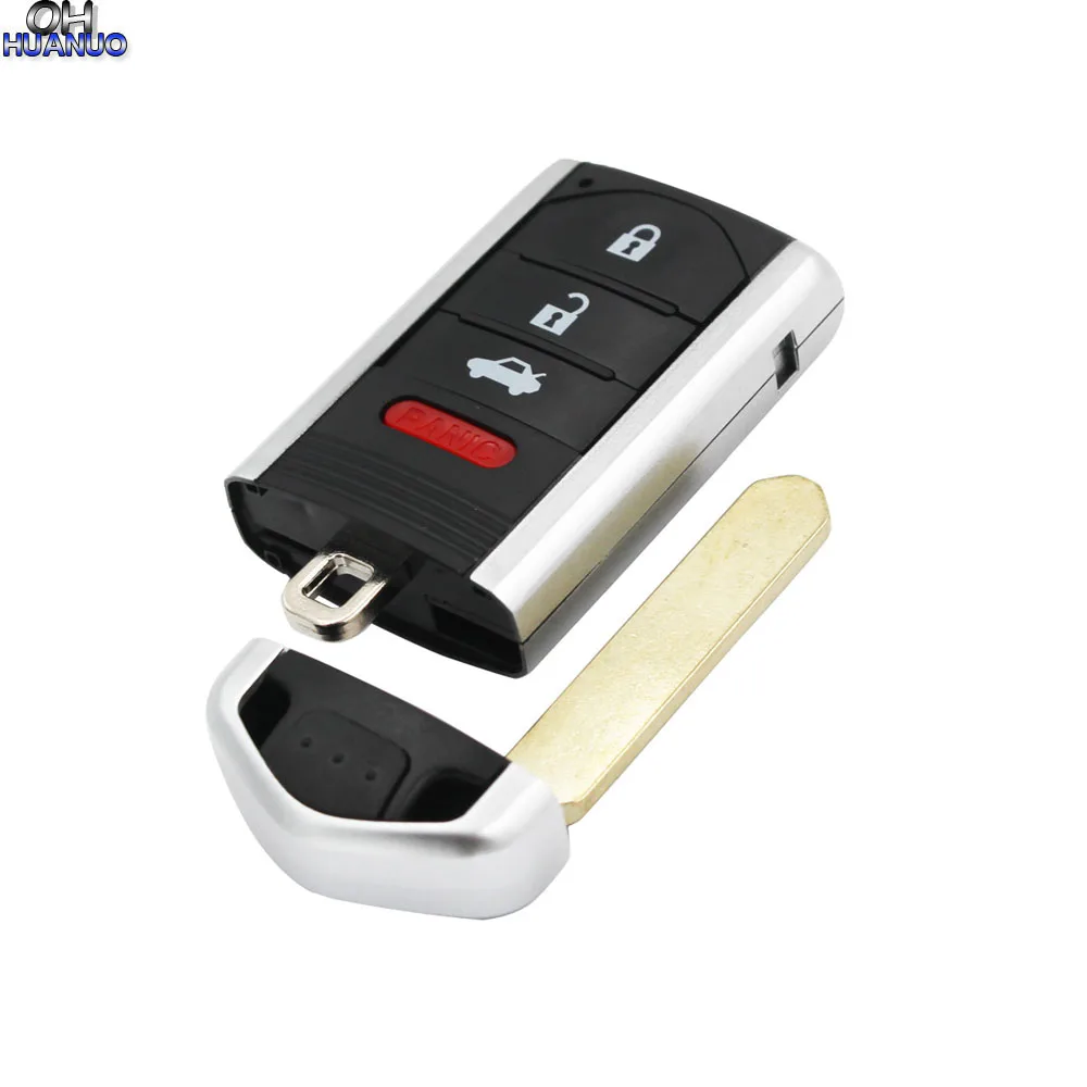 Новинка чехол для ключа дистанционного управления брелок 3 + 1 кнопка Acura TL ZDX RDX ILX