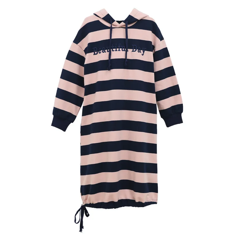 Свитер осенние платья для больших девочек Длинная одежда малышей Спортивные