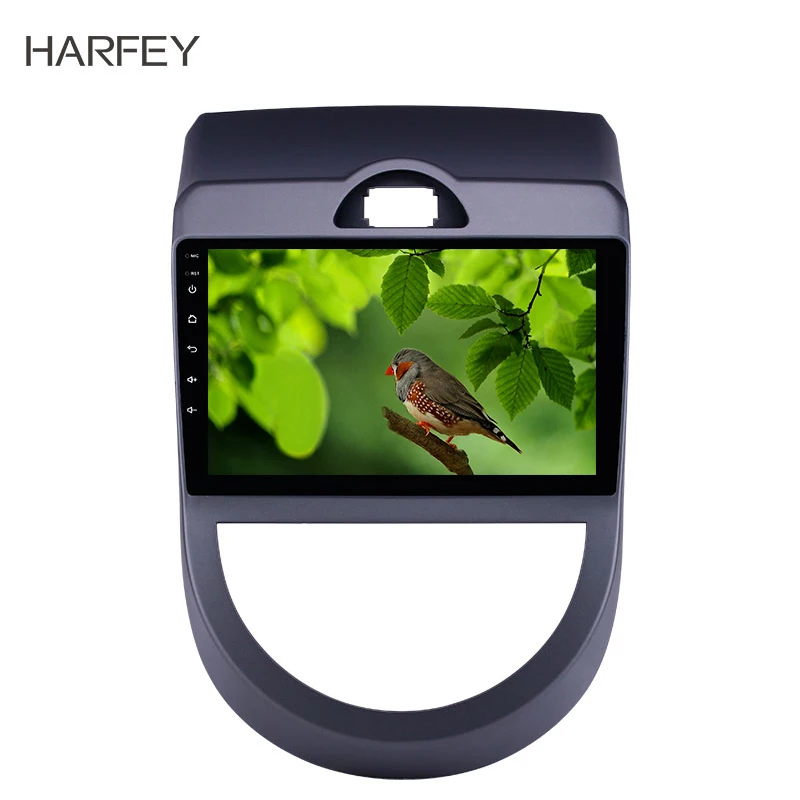 Harfey 2din автомобильный мультимедийный плеер Android 8,1 9 дюймов Автомобильный gps радио для 2010 2011-2013 Kia Soul с поддержкой AUX Carplay DVR SWC
