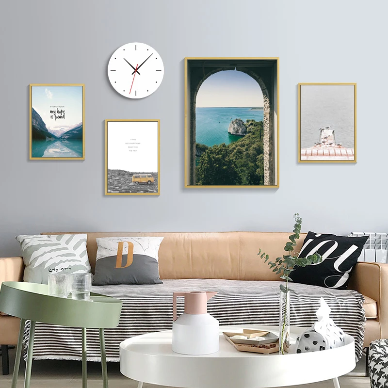 Морские картины птицы холст картина на стену автомобиля постер с деревом для