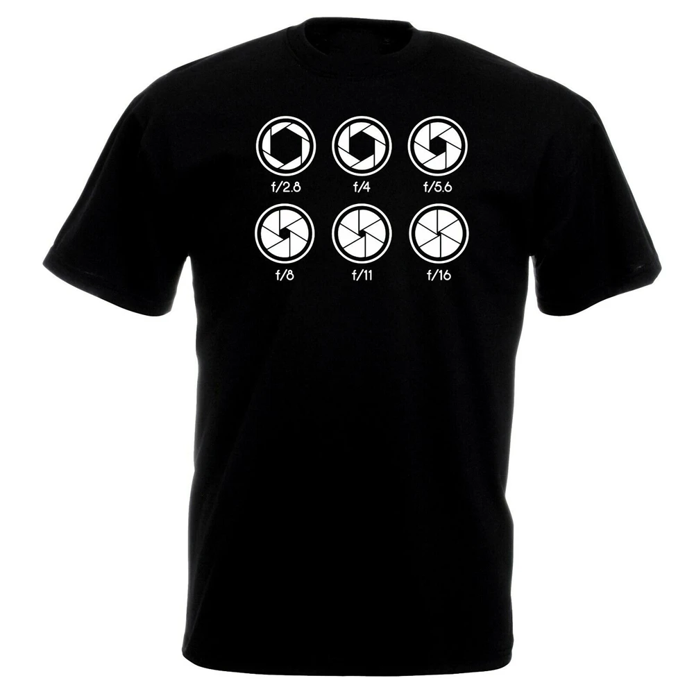 Футболка с апертурой фотография фотографа камера подарок на день рождения Топ
