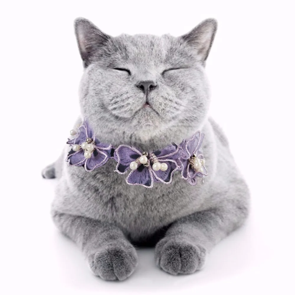 Pet Хрустальный ошейник ожерелье с котенком Pet кулон Блестящий яркий в форме сердца кристалл алмаз украшения аксессуары для Тедди