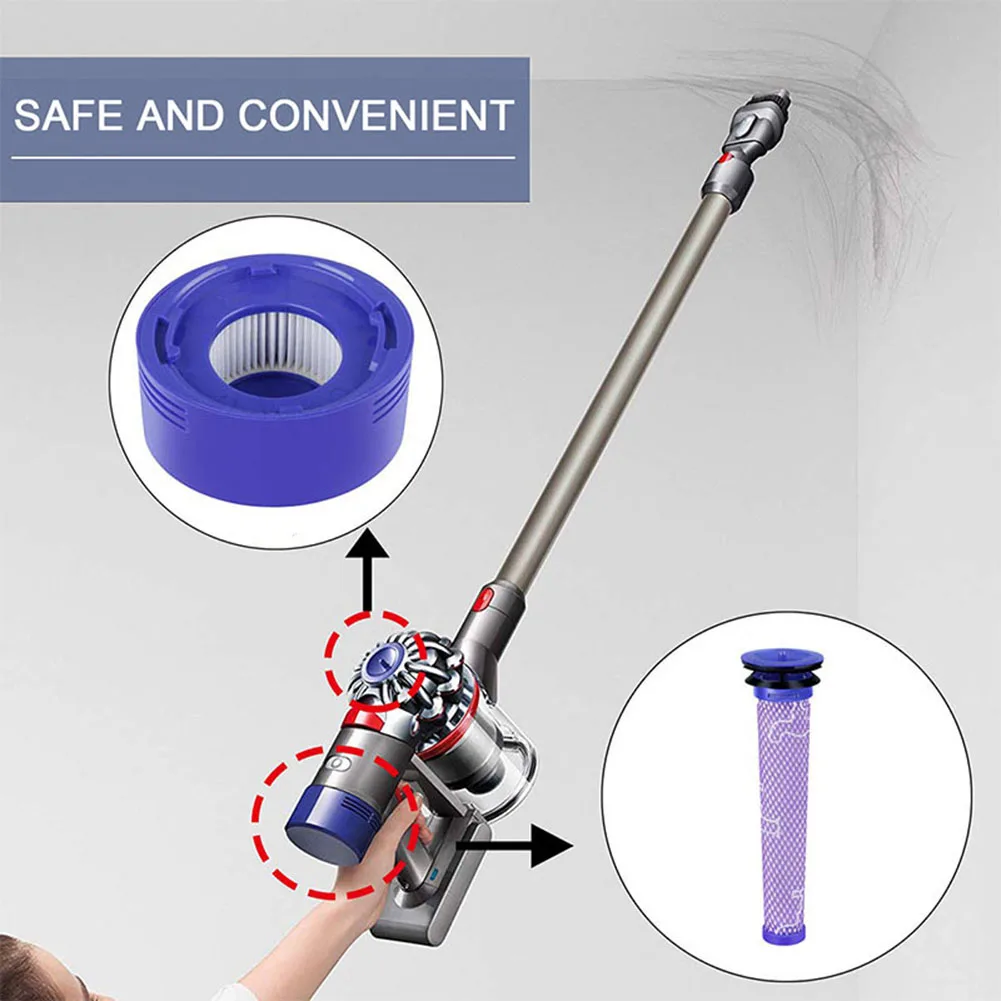 5 шт. набор для пылесоса замена Dyson V7 V8 фильтрующий сердечник задний комплект