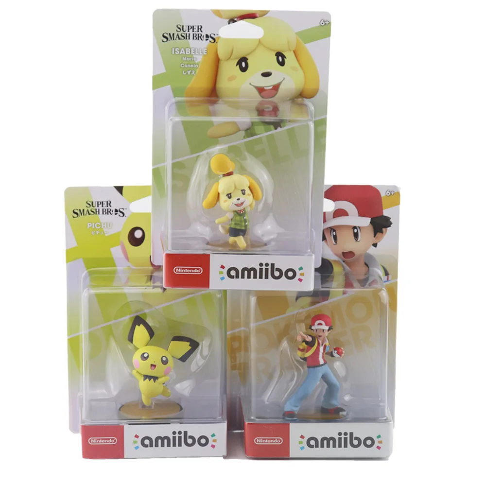 3 Together Фигурка Amiibo Super Smash Bros. Серия Для nintendo переключатель Фирменная Новинка - Цвет: 3 Together