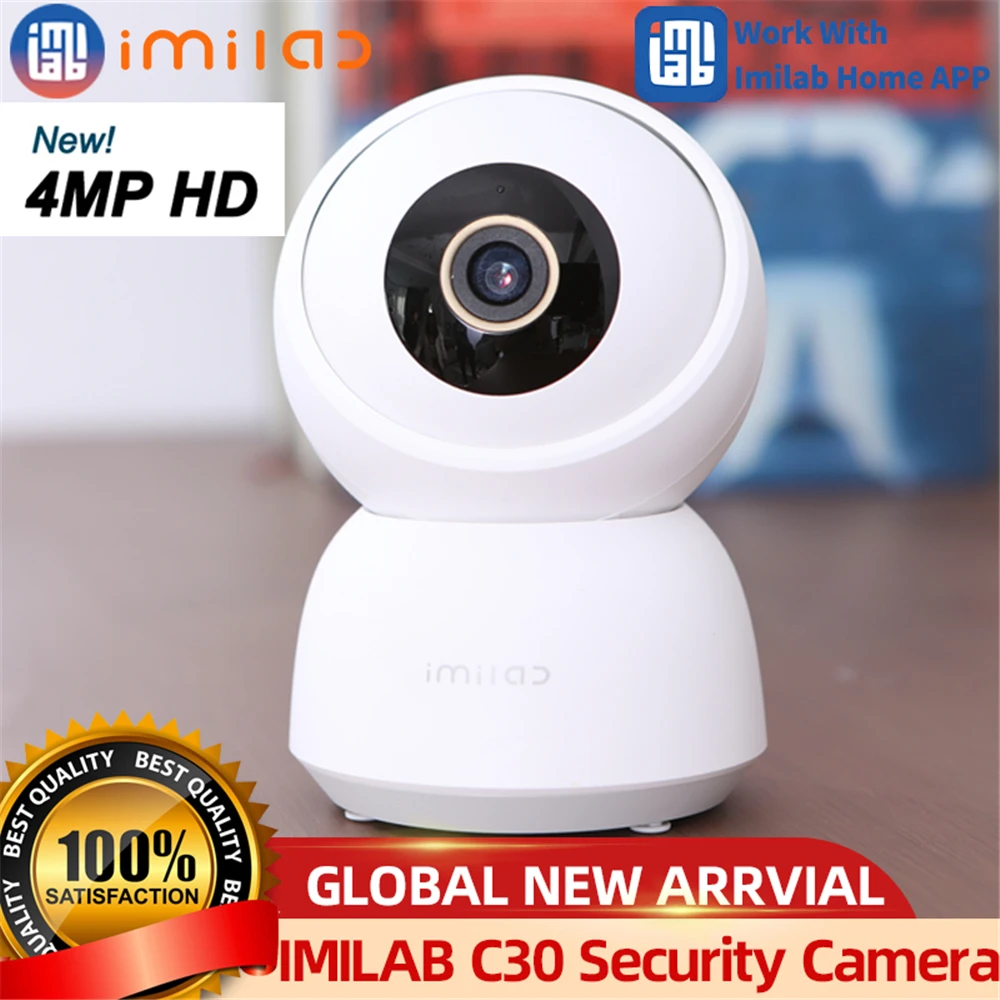 IMILAB C30 IP Camera Home Security Camera 1080P WiFi Camera Indoor Surveillance Camera Baby Monitor CCTV Camera Work at IMILAB