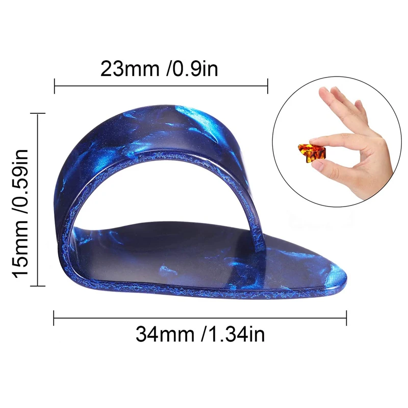 daumen finger picks plektrum durable gitarre pick für akustische elektrische guitarra bass dicke flache thumbpicks hohe qualität 12mm free