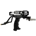 Рогатка с резиновой лентой, мощная лазерная Рогатка для охоты и рыбалки, Рогатка из нержавеющей стали, профессиональная катапульта