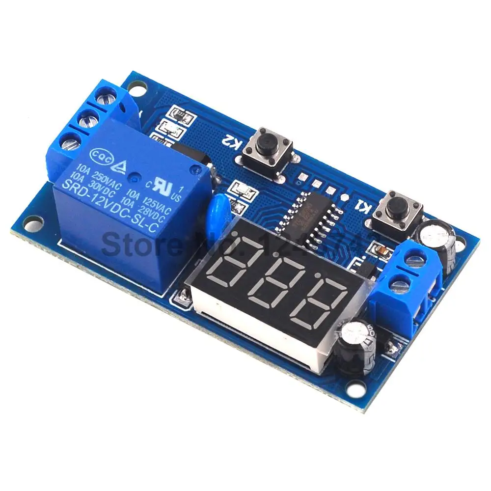 Переключатель контроля времени прерывистый бесконечная петля обратного отсчета