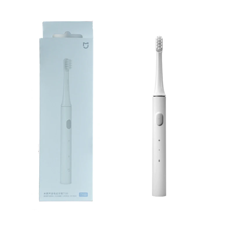 1 white set Xiaomi электрическая ультразвуковая зубная щетка перезаряжаемая Водонепроницаемая ультра звуковая Водонепроницаемая зубная щетка для взрослых автоматическая Чистка 5 - Цвет: 1 white set