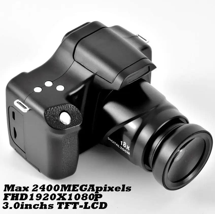 Digital Camera CMOS sensor 18x Hd Digital Camera Mirrorless 1080p 3.0 Inch Lcd Screen Tf Card Camera Camcorder Video Recorder