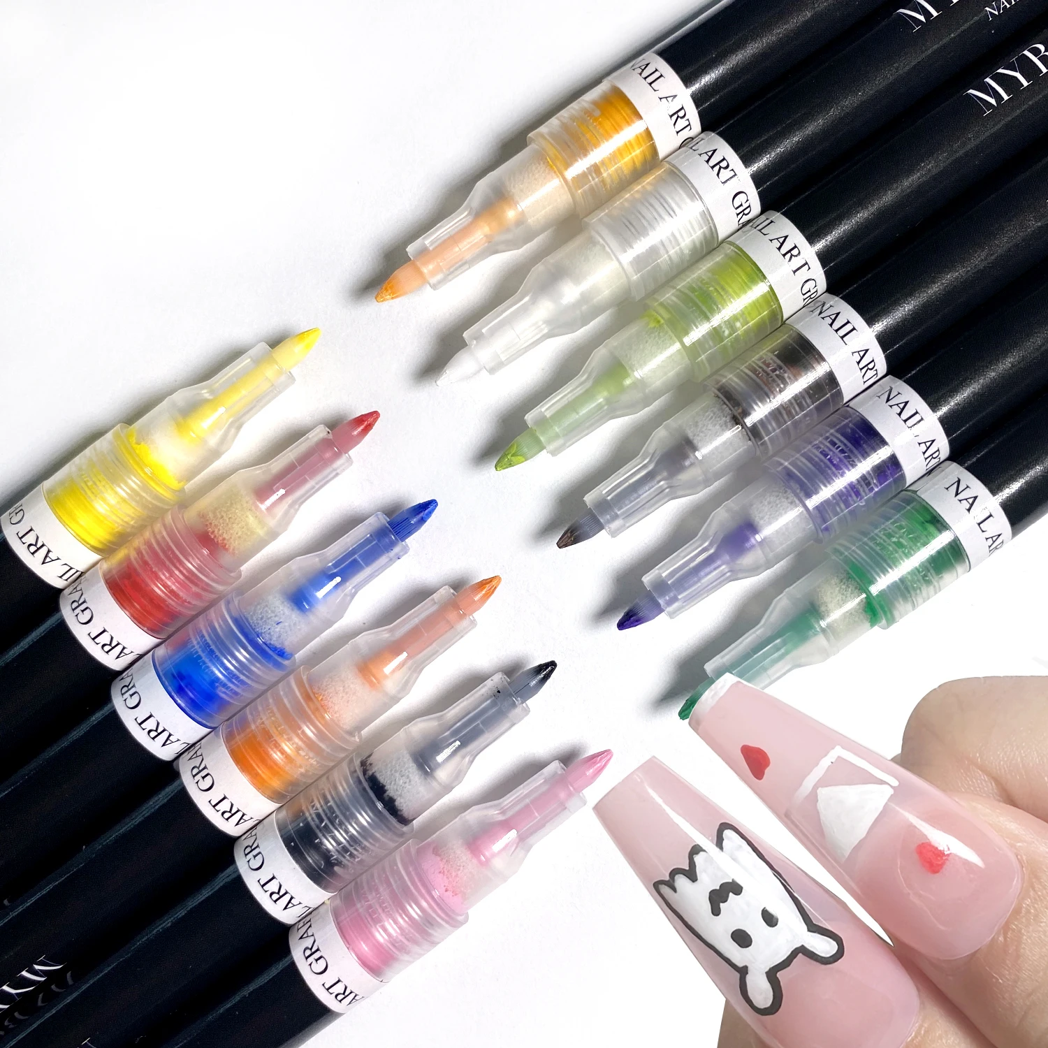 1 шт. кисточка для дизайна ногтей 13 цветов | Красота и здоровье