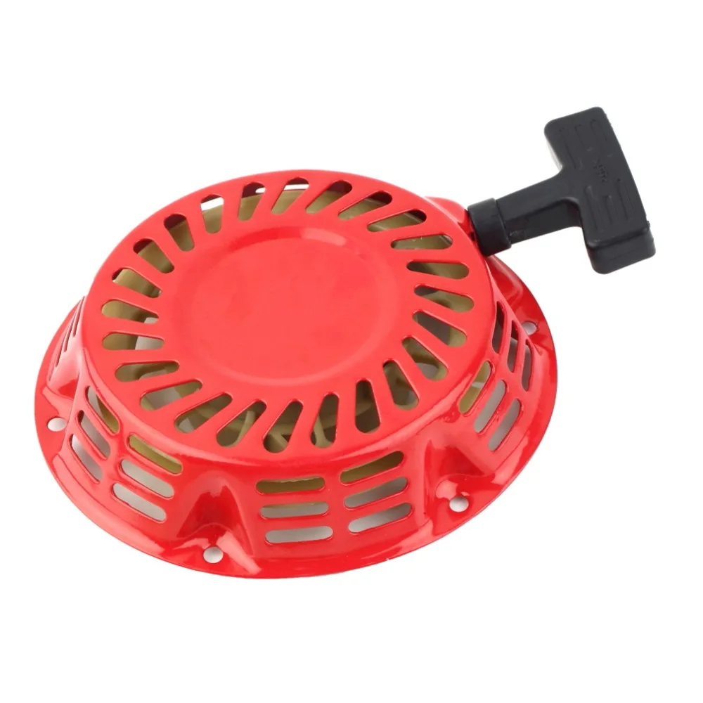 

1 set Recoil Starter Cup Assembly Red Pull Start Generator Recoil Pull Starter Start For Gx160 Gx120 Gx200