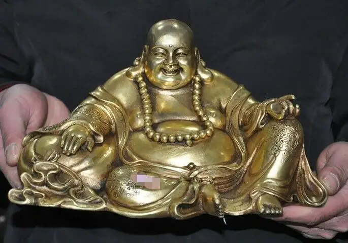 

Статуя буддизма счастливого смеха Maitreya Buddhas, 10 дюймов, Китай