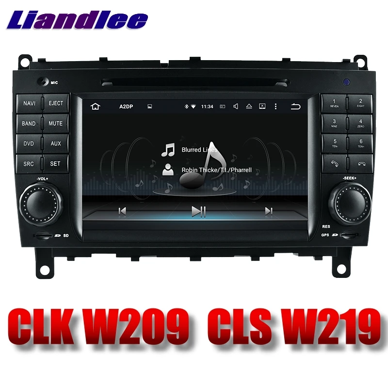 Liandlee автомобильный мультимедийный плеер NAVI для Mercedes Benz SLK CLK W209 CLS 2004 ~ 2012 система