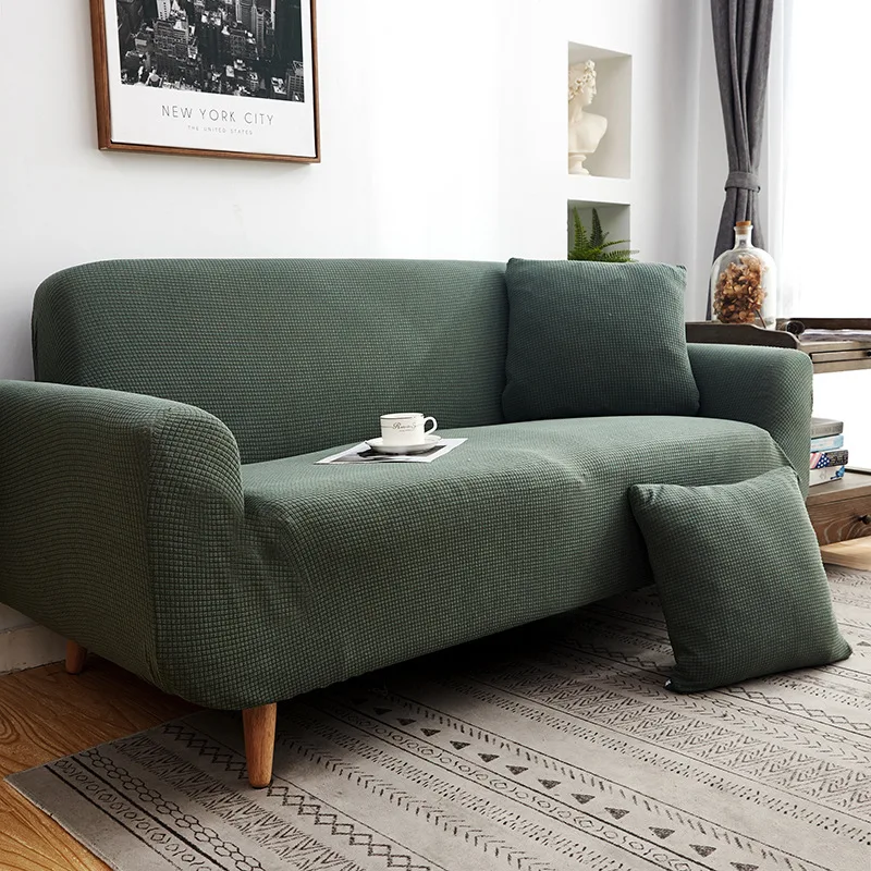 Claroom однотонная ткань для диванов Универсальный стрейч все включено чехол дивана