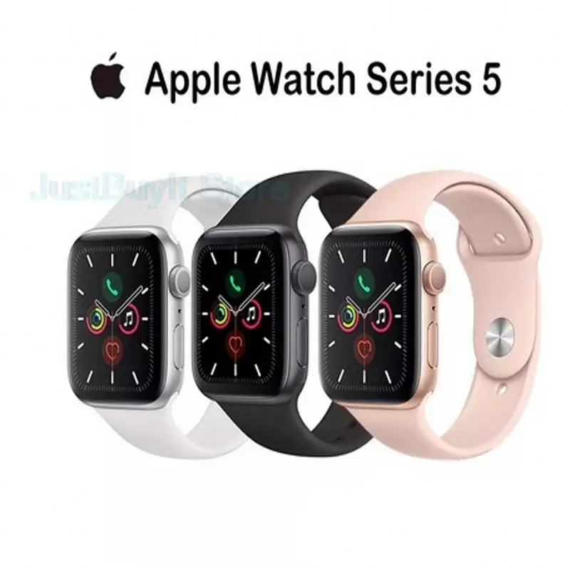 

Original Used Apple Watch Series 5 GPS Cellular IWatch 5 40MM/44MM Aluminum Case Sport Band Remote Heart Rate Smartwatch