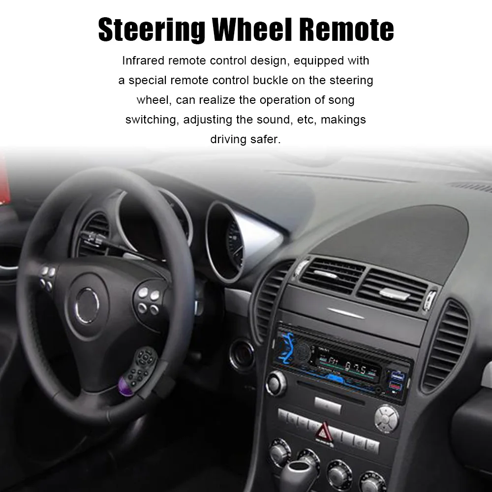 swm 78117812 1 din car radio multimedia head unit handsfree with voice control auto stereo aux function auto parts free global shipping