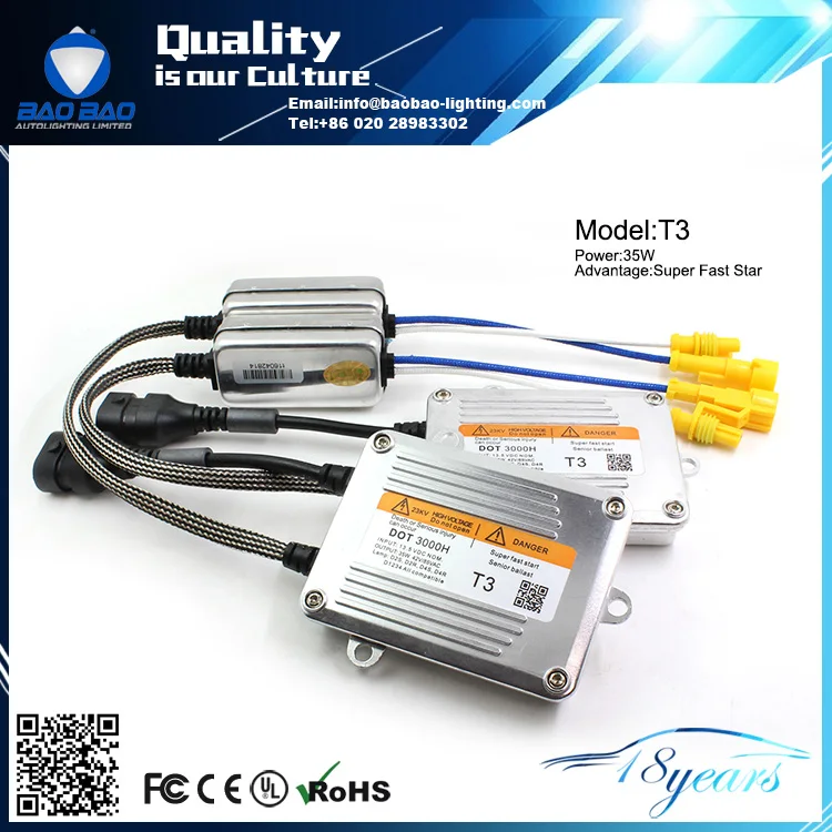 

Комплект Ксеноновых hid T3 35 Вт с быстрым запуском, Комплект Ксеноновых HID h1 h3 h7 h8 h9 h11 9005 9006 9012 H4 H13 9004 9007 hid