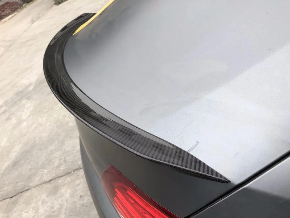 Спойлер для Mercedes C Class W205 спойлер из углеродного волокна заднего багажника крыла