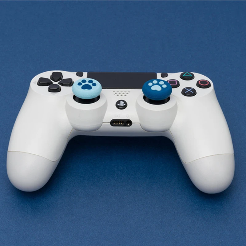 Чехол для геймпада PS4 контроллера Sony PlayStation 3 4 Pro защитный чехол колпачки кошачья