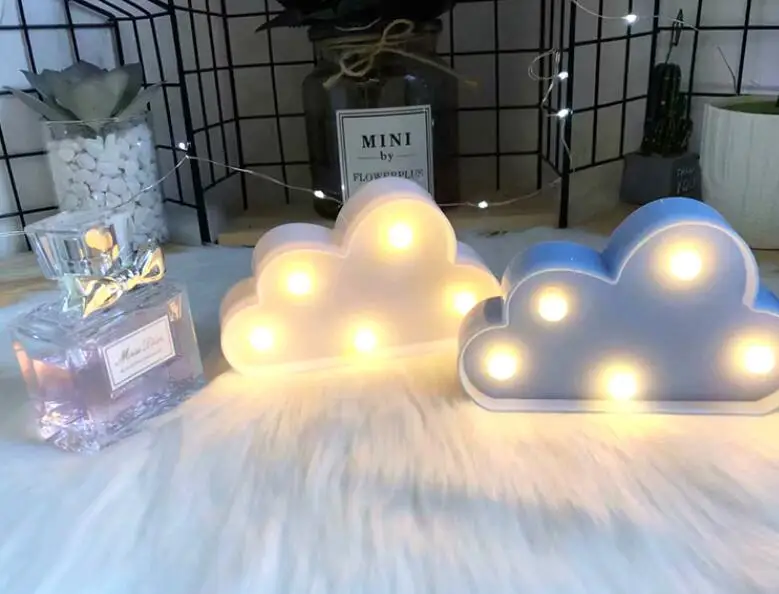 3D кактус светодиодный настольный светильник в романтическом стиле зеленое