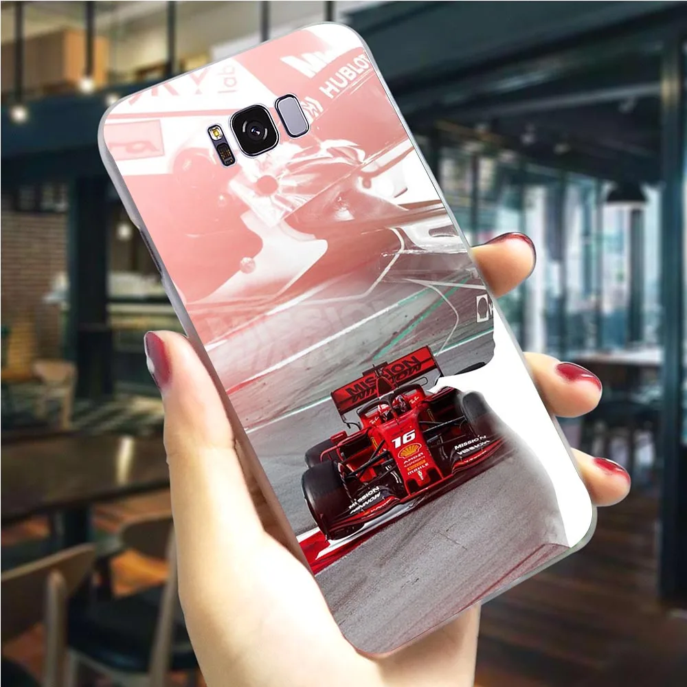 K2505707 Чехол для телефона samsung Note 9 F1 Racing Car Cover Note 8 M10/M20/M30 Galaxy S6/S7 Edge S8/S9/S10 Plus S10e жесткий чехол - Цвет: K2505707