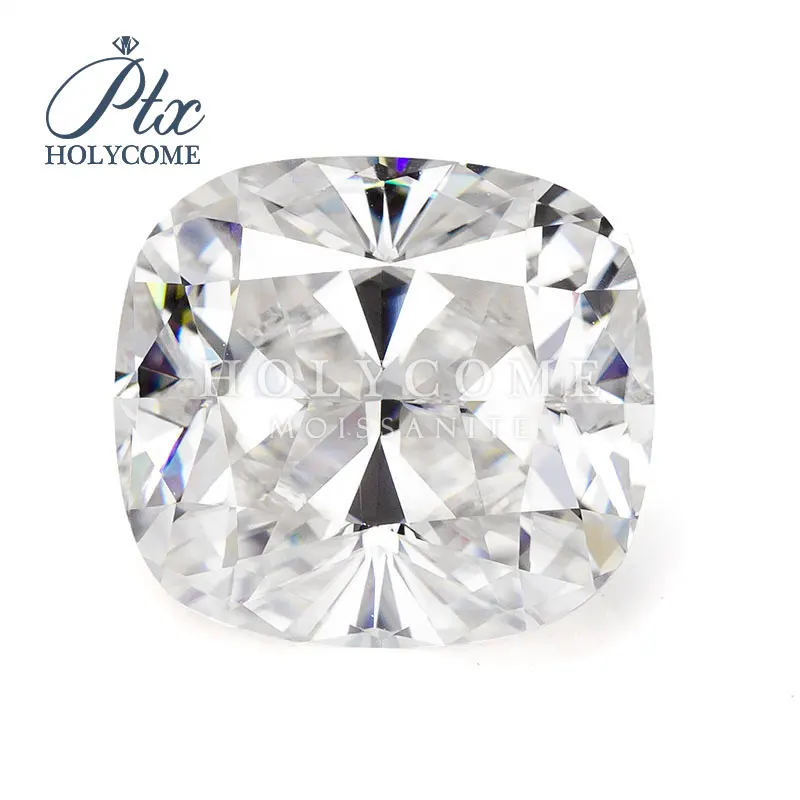 Специальная огранка Подушка Форма 11*12 мм Белый Свободный Муассанит алмаз для