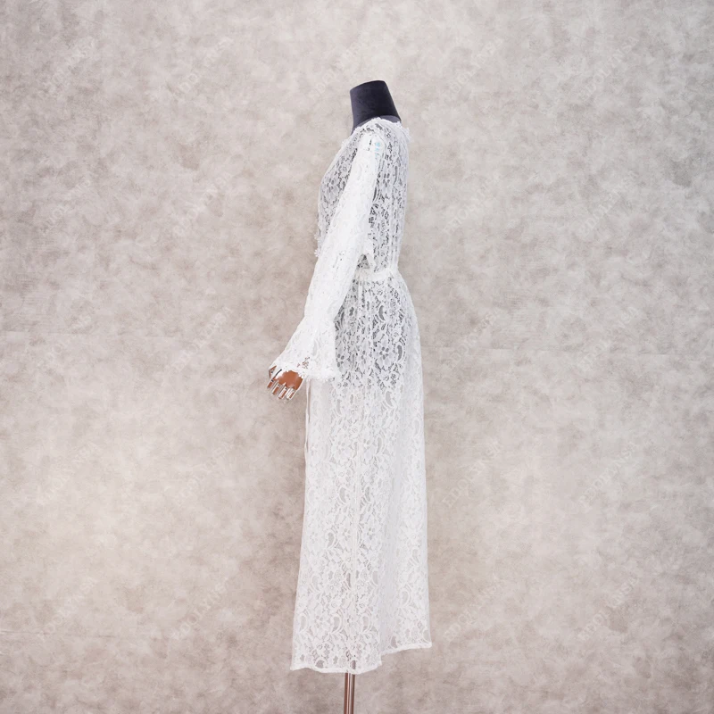 Туники для пляжа длинное кружевное пляжное платье женская накидка плавания