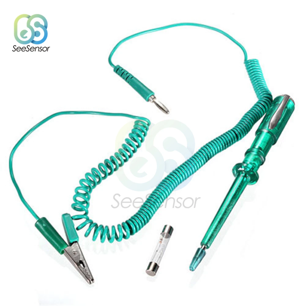 

Car Circuit Tester Automotive Truck Voltage Tester Circuit Detector DC 6V 12V 24V Auto Gauge Test Pen Probe Diagnostic Tool