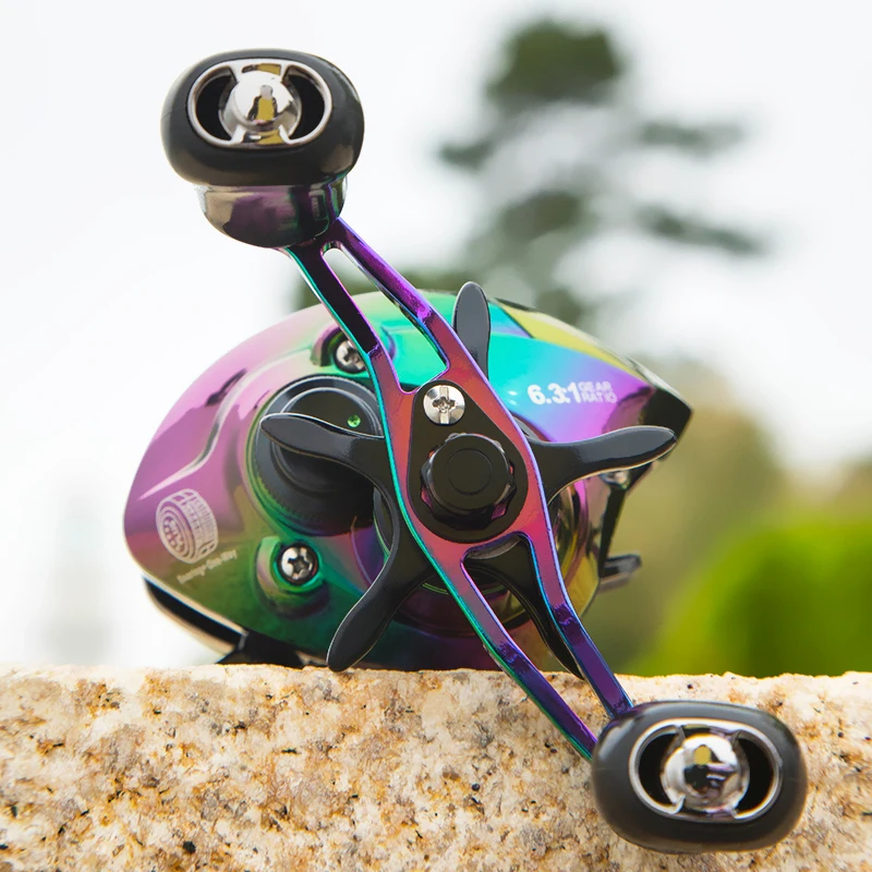 Рыболовная катушка CAMEKOON с очень алюминиевой мелкой шпулей максимальное