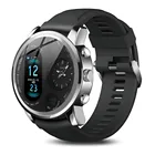 Мужские Смарт-часы T3 PRO Dual Time, водонепроницаемые, IP67, пульсометр, Bluetooth, трекер активности
