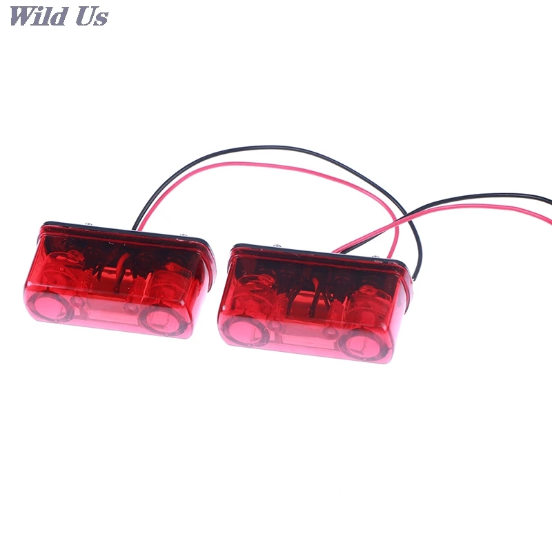 

2Pcs LED Number License Plate Light Lamp for Car Trunk Trailer Lorry 12V-24V