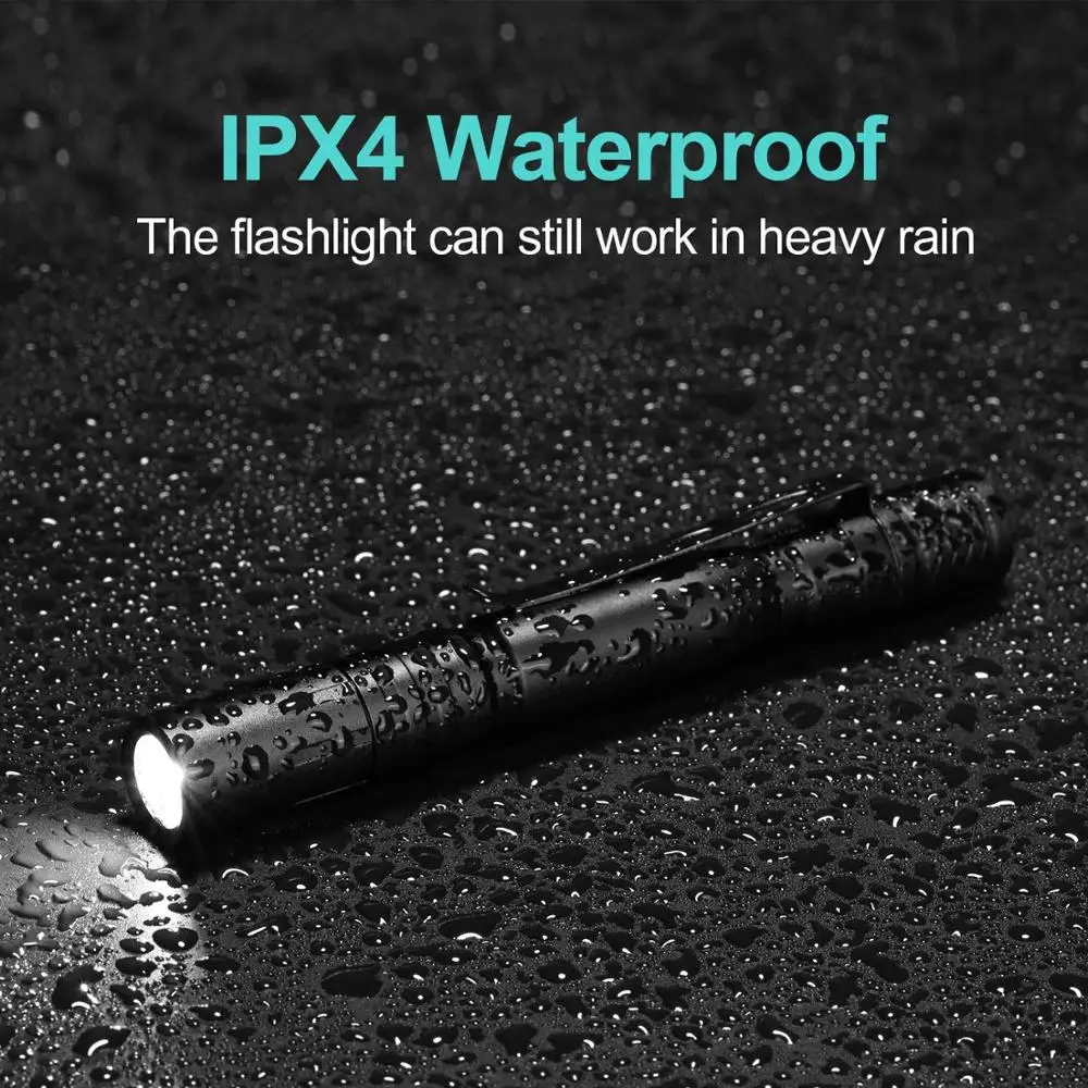 Светодиодный фонарик 2000LM мини портативный маленький держатель для ночного