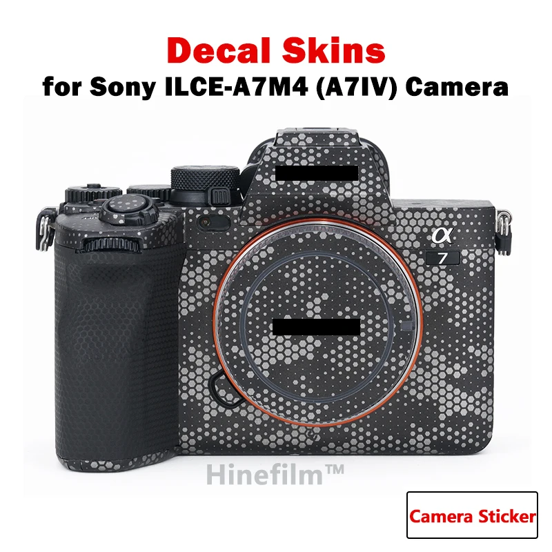 Новая наклейка для камеры A7IV наклейки для фотоаппаратов Sony наклейки для фотоаппаратов наклейка оболочка для крышки A7M4 A74 наклейка против ца...