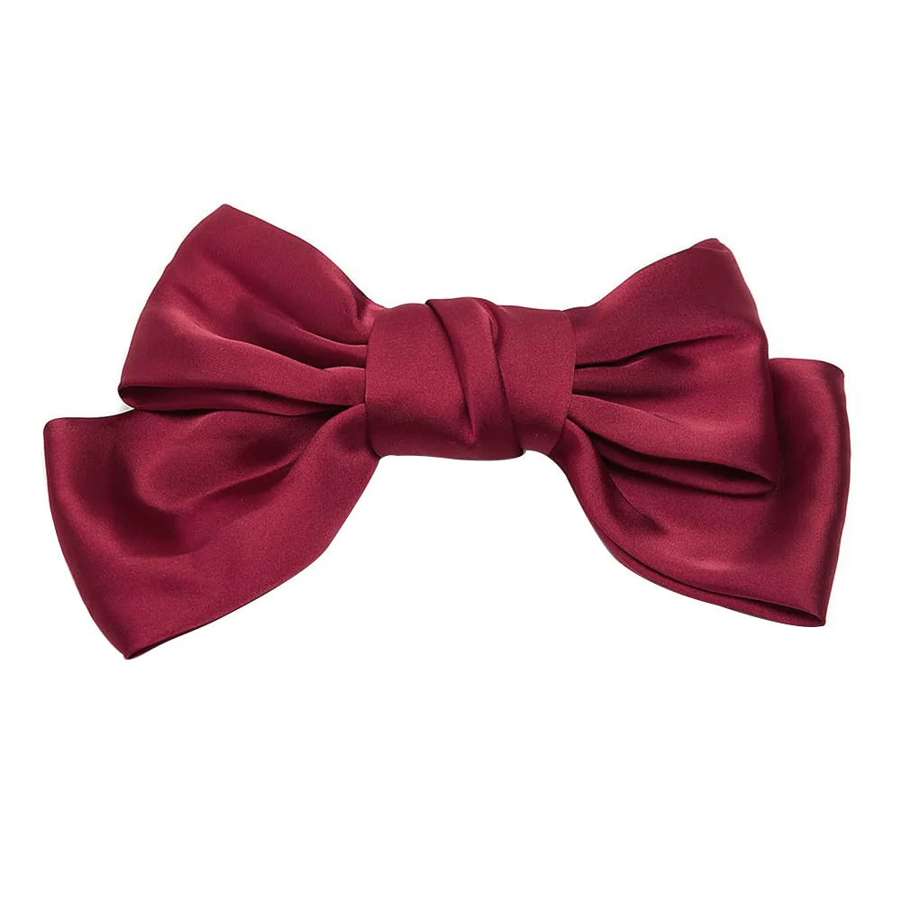 Романтическая женская заколка большого размера заколки для волос с бантом