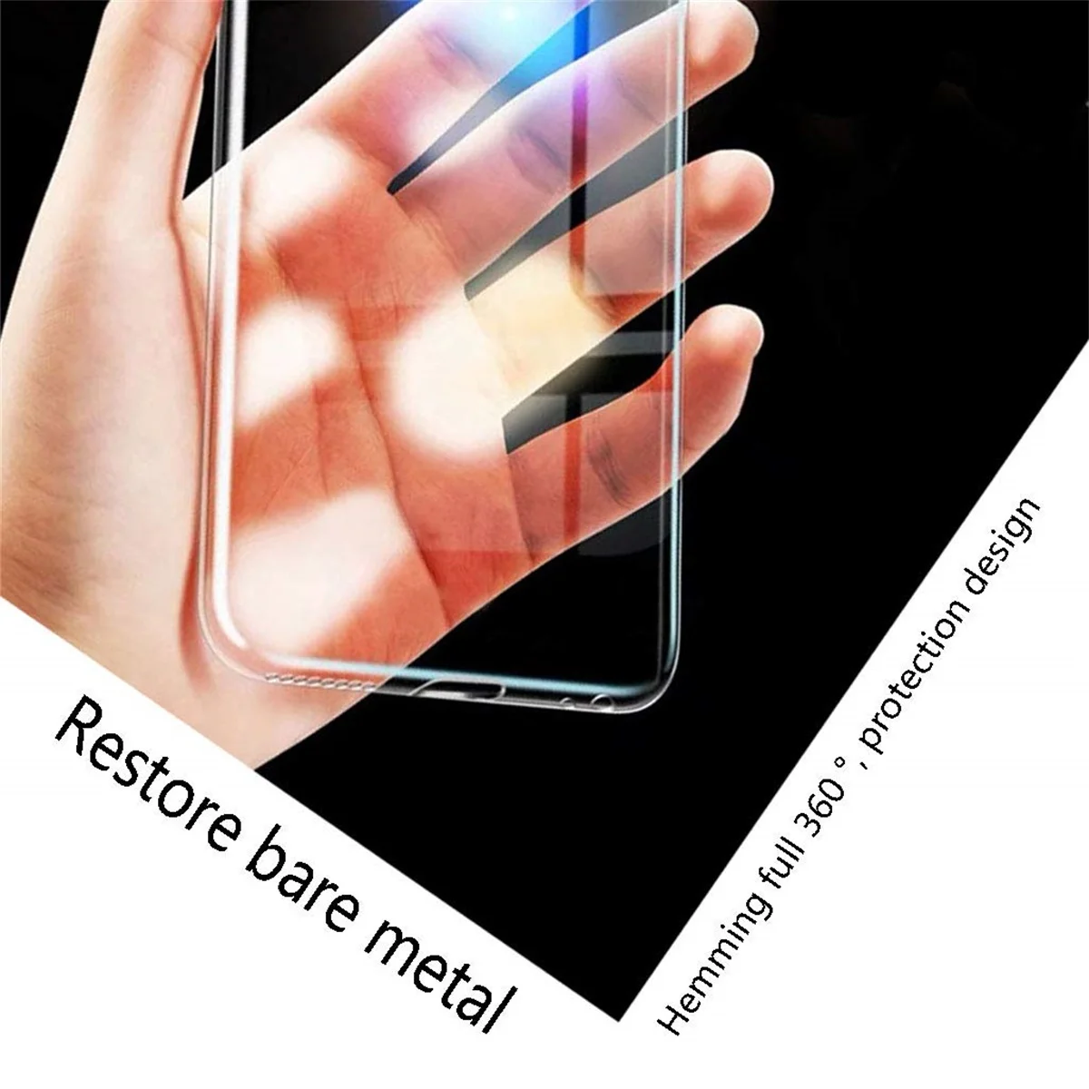 Прозрачные силиконовые чехлы для мобильных телефонов Xiaomi Redmi 7A на заднюю панель