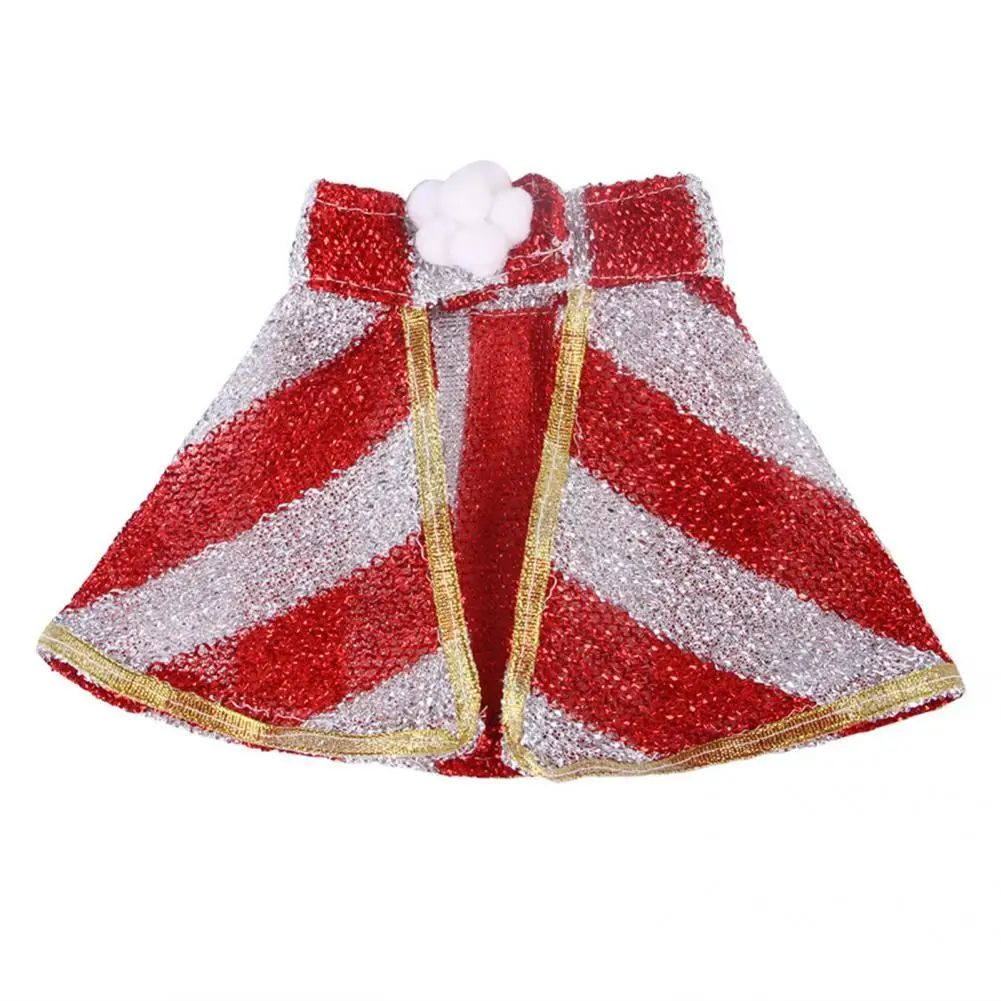 

Soft Texture Durable Pet Dogs Cloak Coat Skin Friendly Pet Cloak Pompom for Party