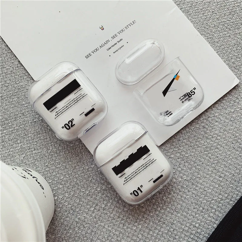 Классный чехол для Apple AirPods, чехол, беспроводной, Bluretooth, наушники, PC, прозрачный, fundas, чехол для Airpods 1, 2, чехол, сумка, зарядная коробка