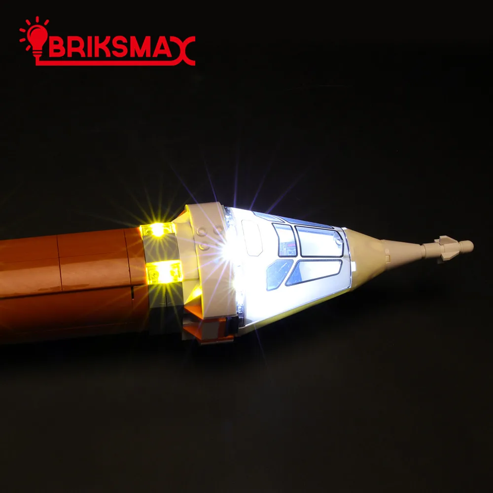 BriksMax светодиодный светильник для 60228 городской серии Deep Space Rocket and launch control строительные блоки(не включая модель