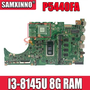 original p5440fa mainboard p5440 p5440f p5440fa 8gb ram i3 8145u cpu for asus laptop motherboard free global shipping