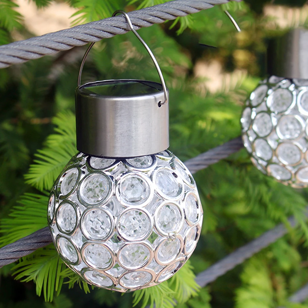 Подвесная лампа на солнечных батареях открытый водонепроницаемый светодиодный